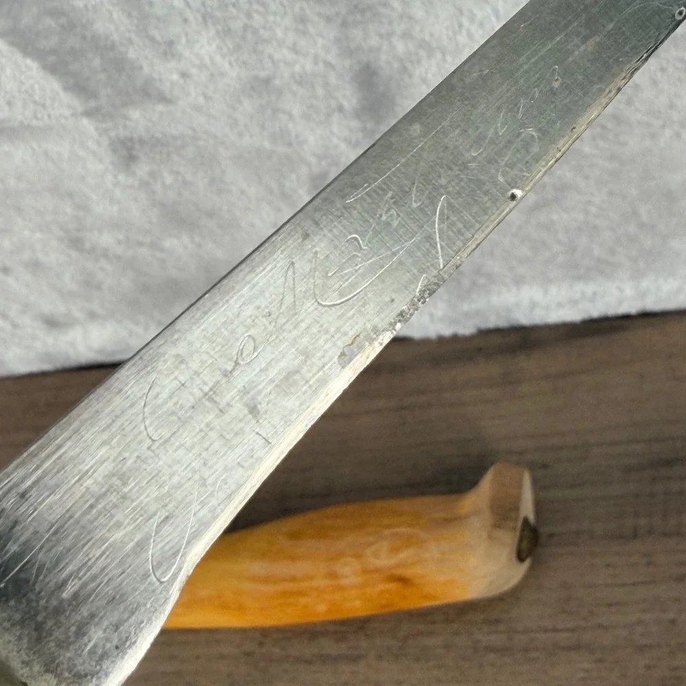 2x‎ J Marttiini Finland Hand Ground Stainless Rapala Fillet Knife Leather Sheath